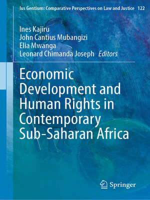 cover image of Economic Development and Human Rights in Contemporary Sub-Saharan Africa
